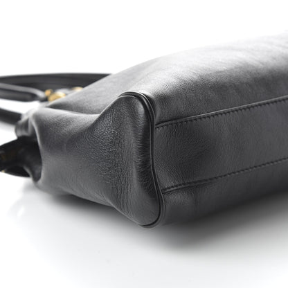 Gucci Calfskin Medium Re(Belle) Top Handle Bag Black 6 of 10