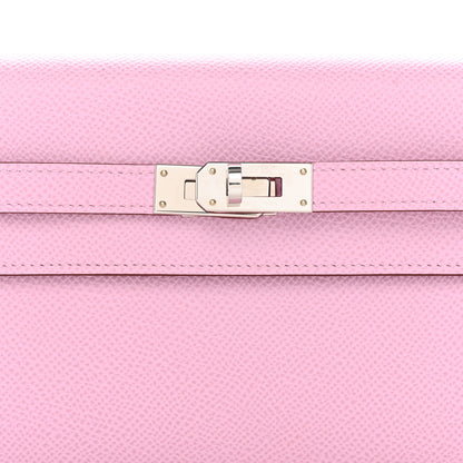 Hermes Epsom Kelly To Go Wallet Mauve Sylvestre 7 of 9