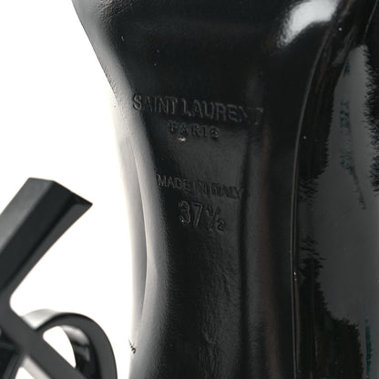 Saint Laurent Patent Opyum 110 Pumps 37.5 Black 7 of 8