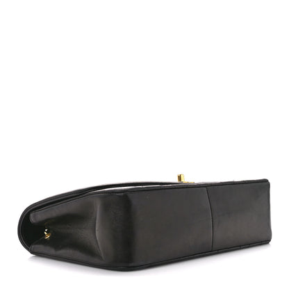 Chanel Lambskin Quilted Medium Single Flap Black 4 of 11