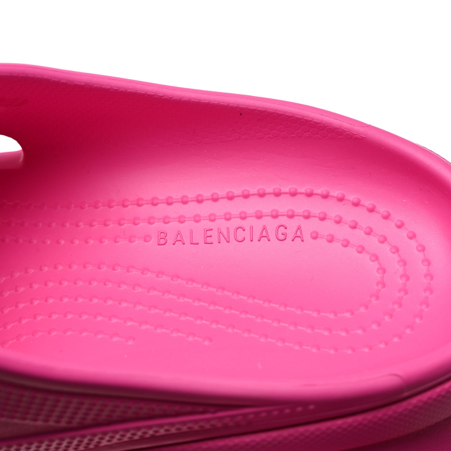 Balenciaga X CROCS Rubber Womens Pool Slides 38 Pink 7 of 10