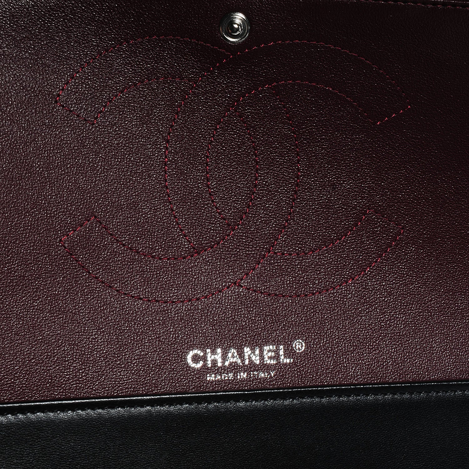 Chanel Lambskin Jumbo Double Flap Black 8 of 10