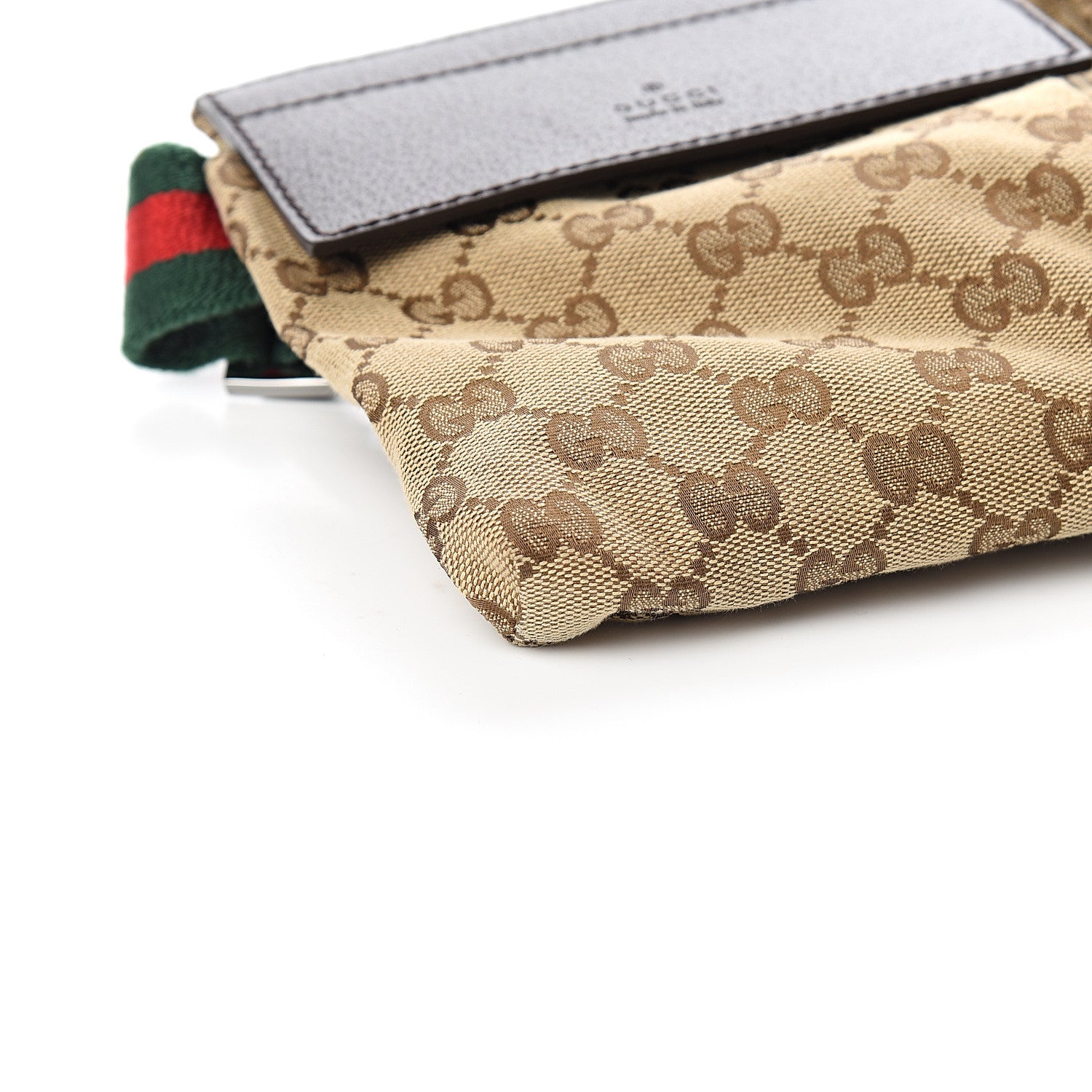 Gucci Monogram Web Belt Bag Dark Brown 7 of 8
