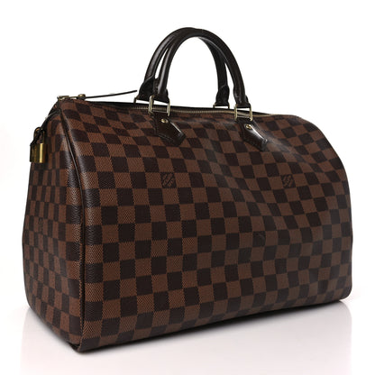 Louis Vuitton Damier Ebene Speedy 35 3 of 11
