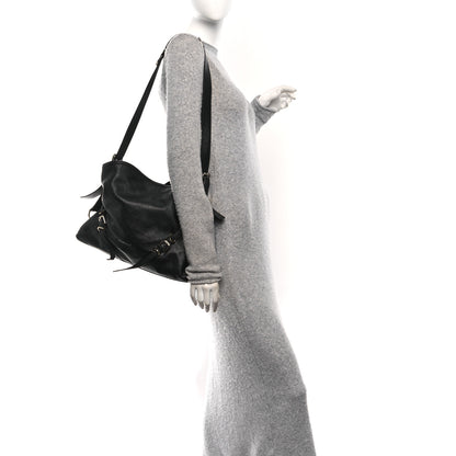 Givenchy Calfskin Medium Voyou Bag Black 2 of 11