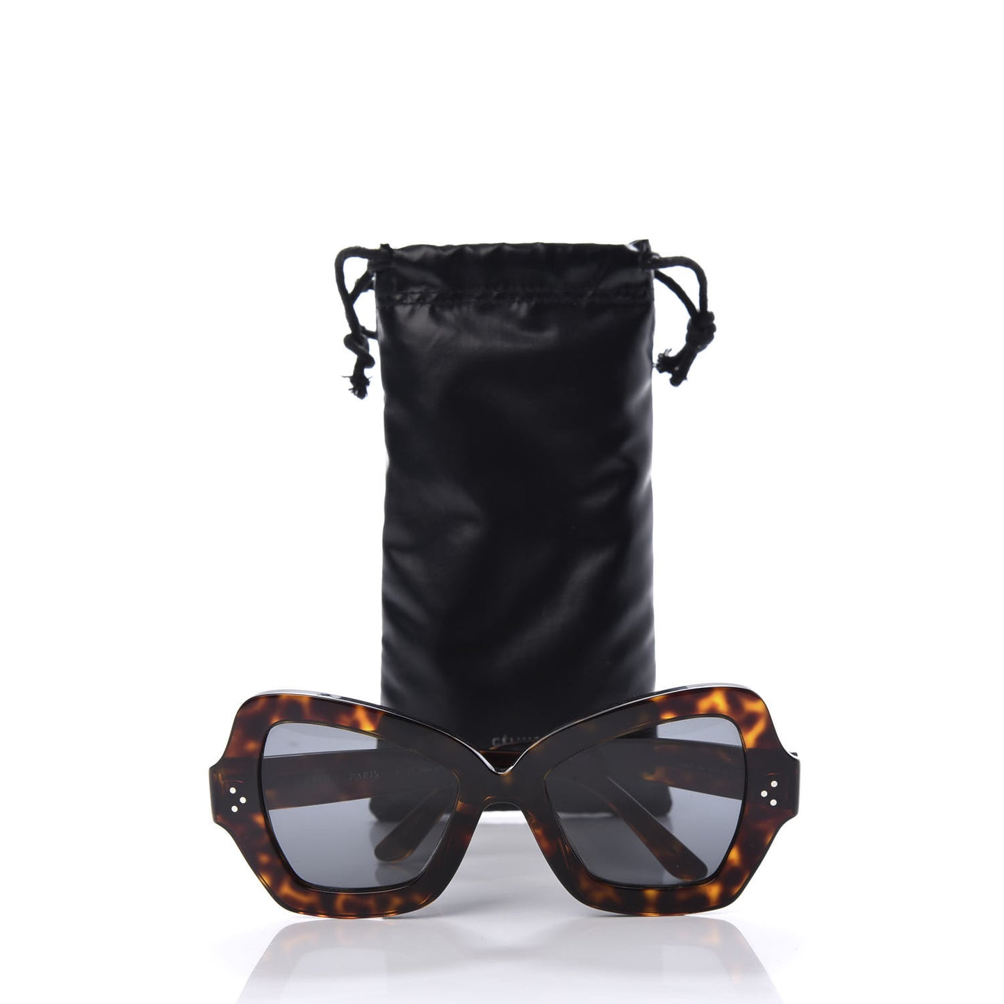 Acetate Butterfly Sunglasses CL 40067I Red Havana Smoke