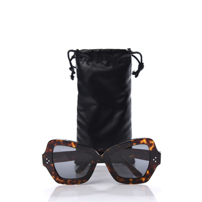 Celine Acetate Butterfly Sunglasses CL 40067I Red Havana Smoke 7 of 7