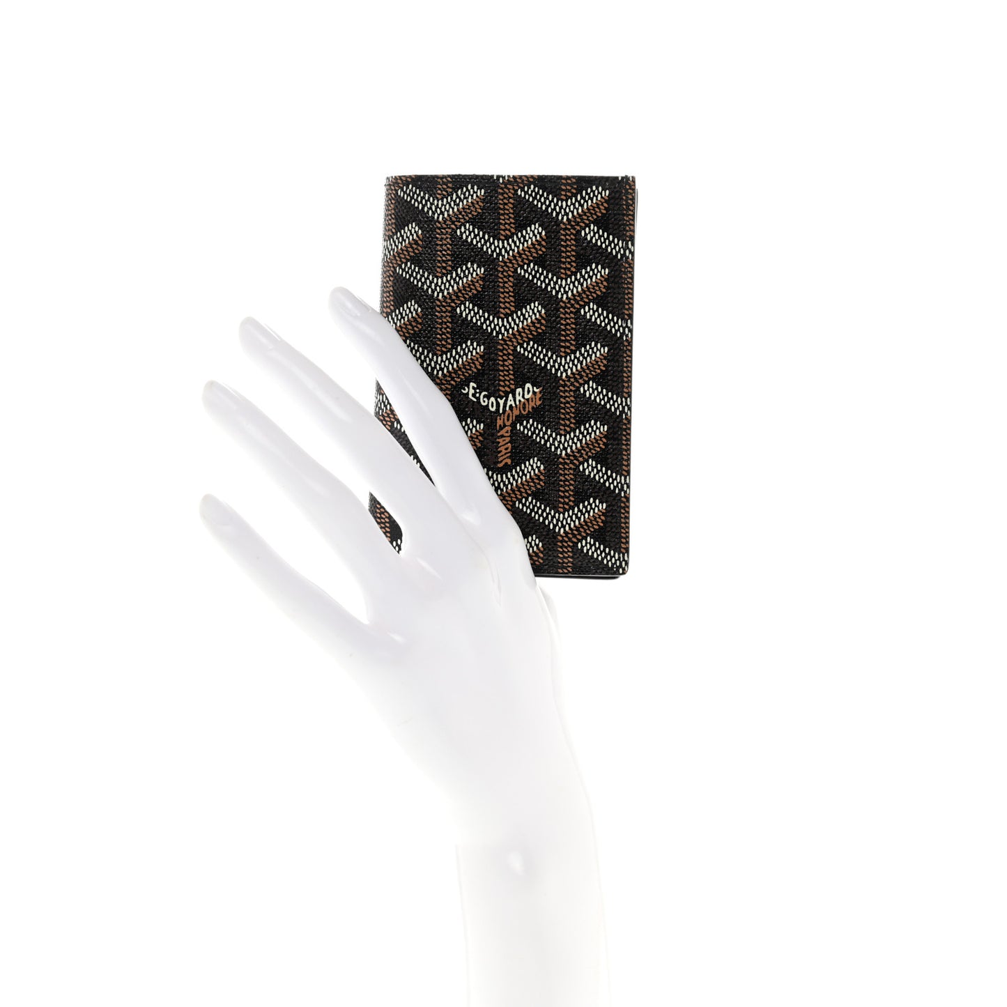 Goyardine Saint Pierre Card Holder Black