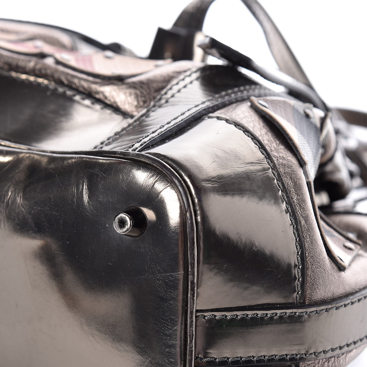 Burberry Prorsum Super Nova Warrior Studded Hobo Metallic 17 of 19