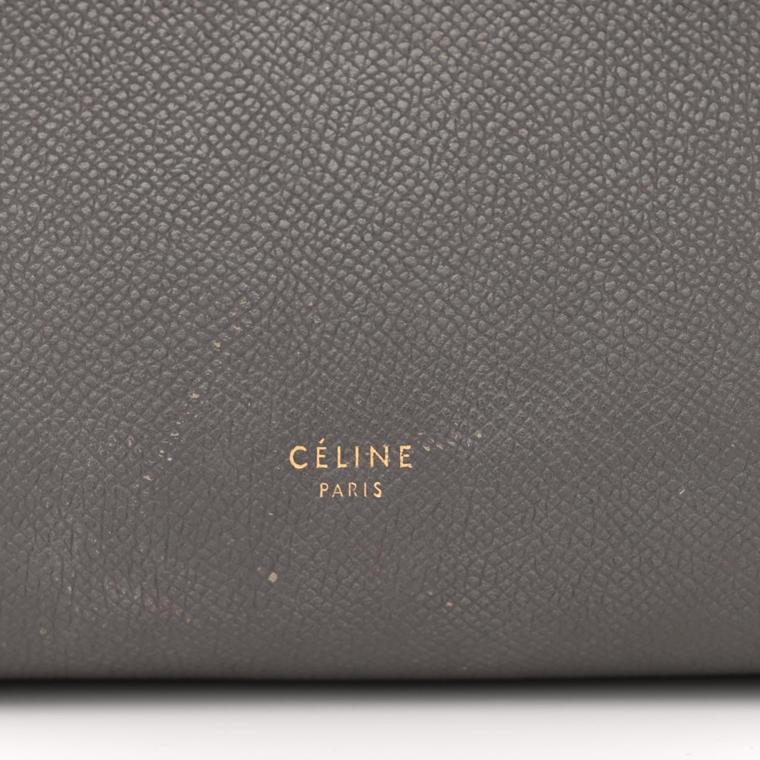 Celine Grained Calfskin Micro Belt Bag Grey 6 of 21