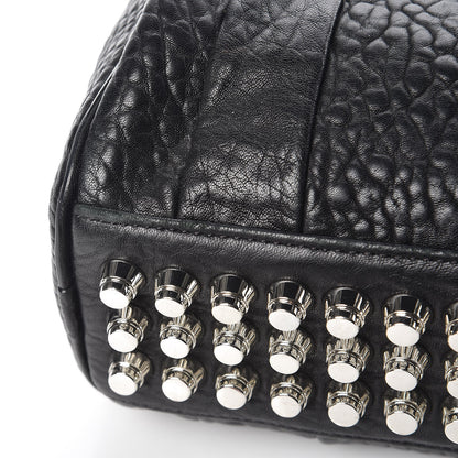 Alexander Wang Pebbled Lambskin Mini Rockie Black Rhodium Hardware 10 of 12