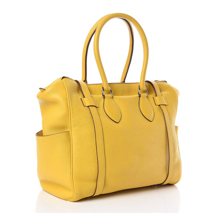 Hermes Taurillon Clemence Sac Purseangle 35 Soleil 3 of 10