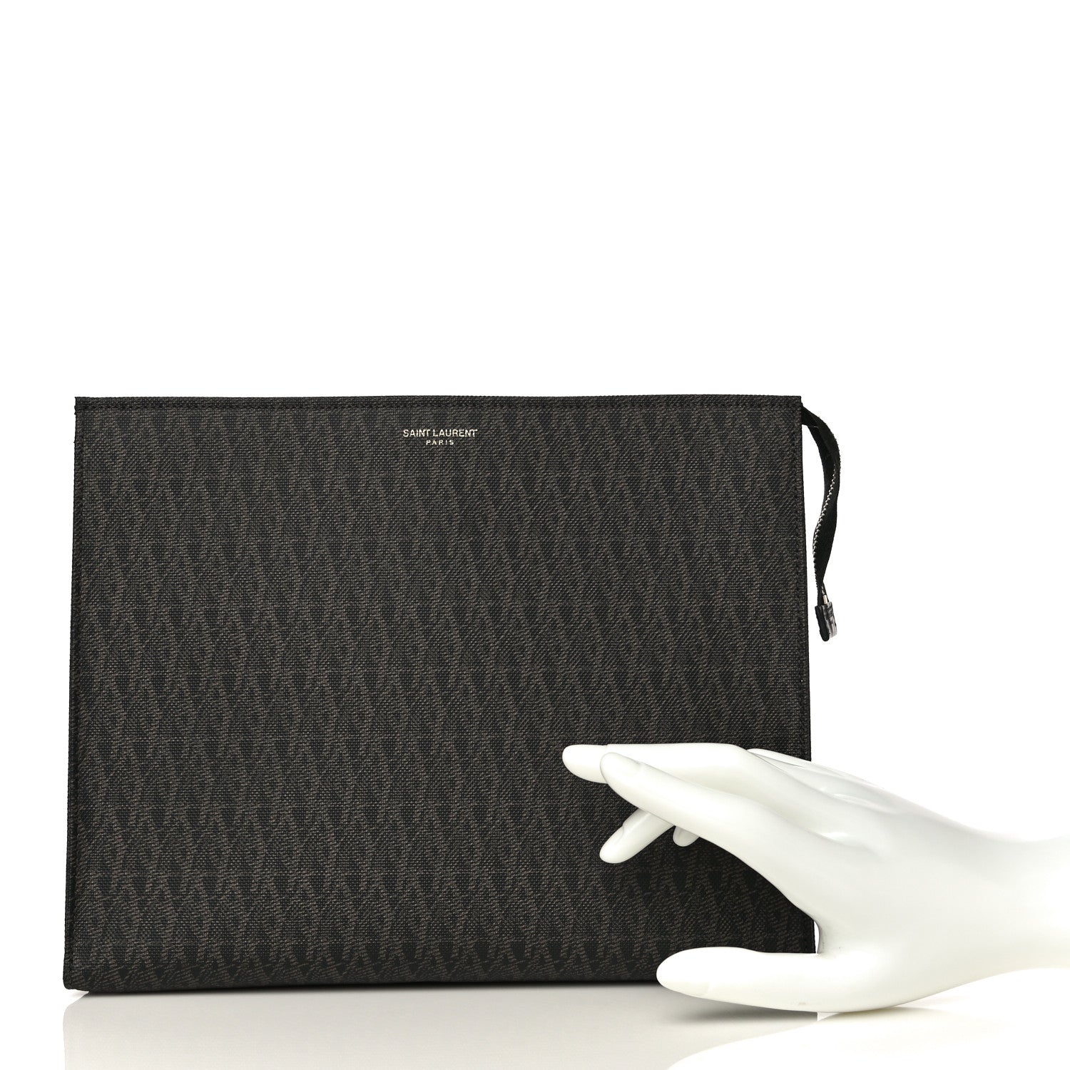 Saint Laurent Toile Classic Monogram Toiletry Bag 2 of 13