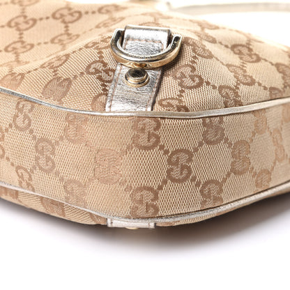 Gucci Monogram Medium Abbey D Ring Hobo Gold 10 of 13