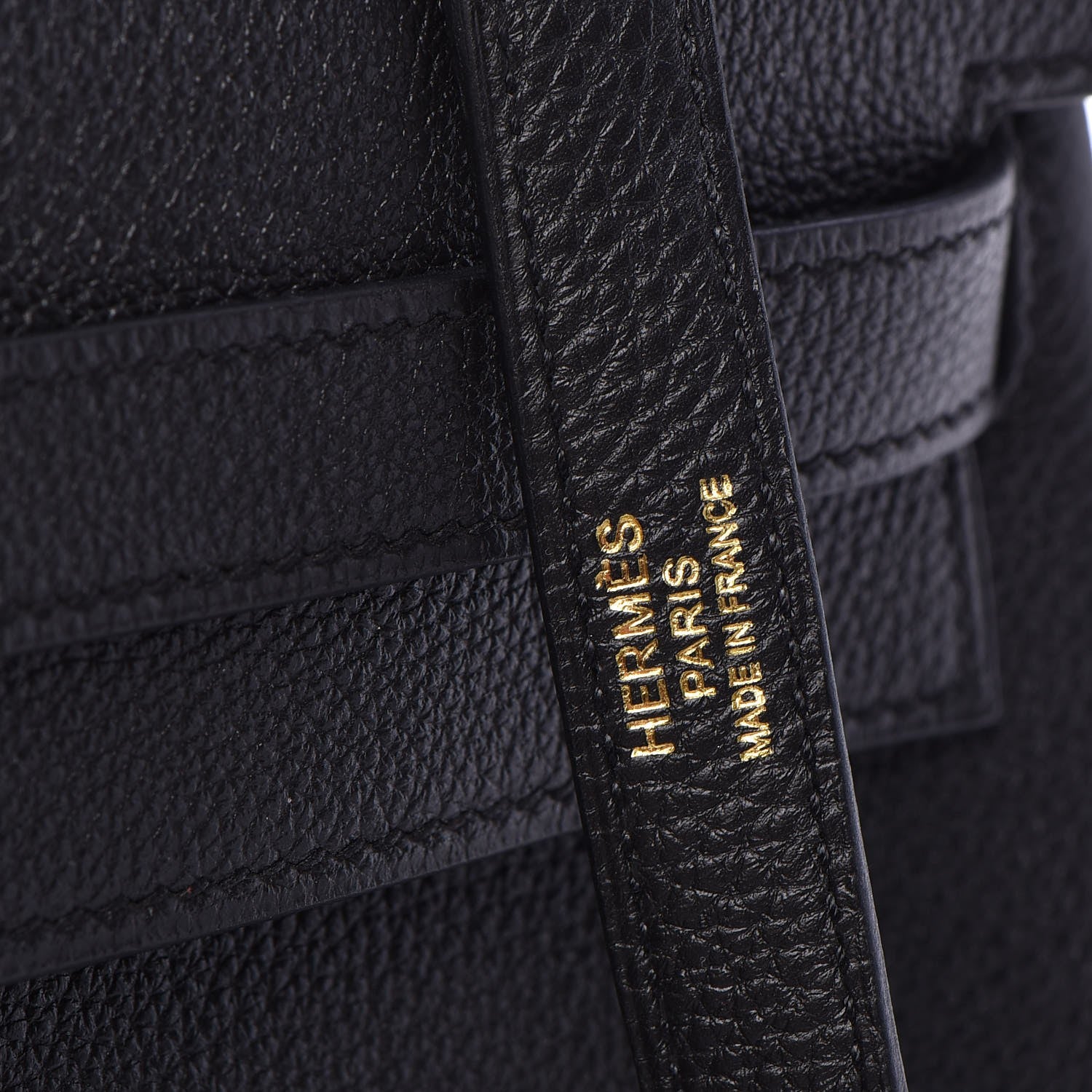 Hermes Togo Kelly Retourne 32 Black 25 of 36