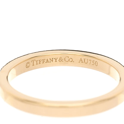 Tiffany 18K Yellow Gold Diamond Novo Half Circle Band Ring 47 4 4 of 4