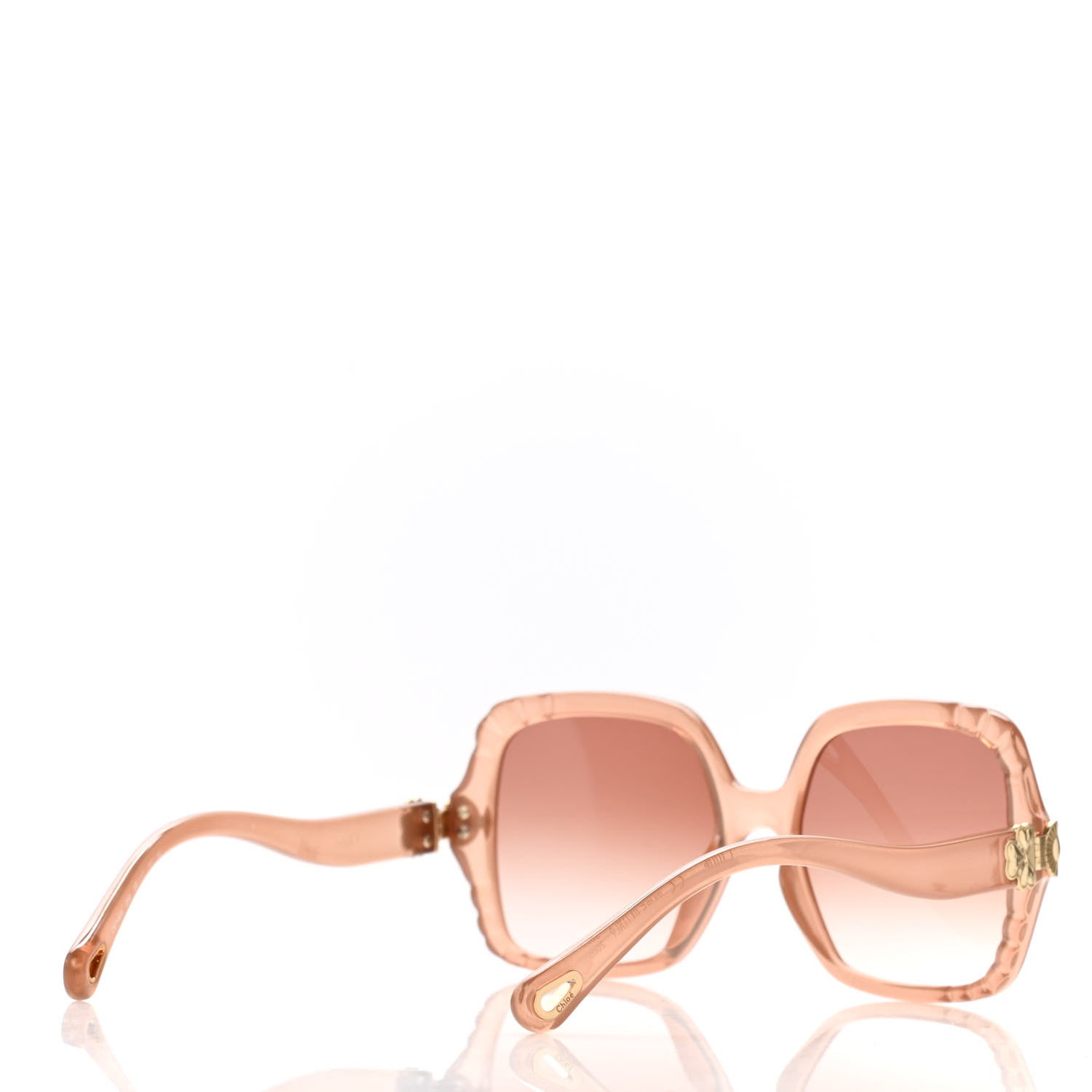 Chloe Oversized Square Sunglasses CE746S Pink 4 of 7