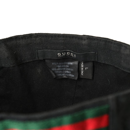 Gucci Monogram Web Baseball Hat L Black 7 of 7