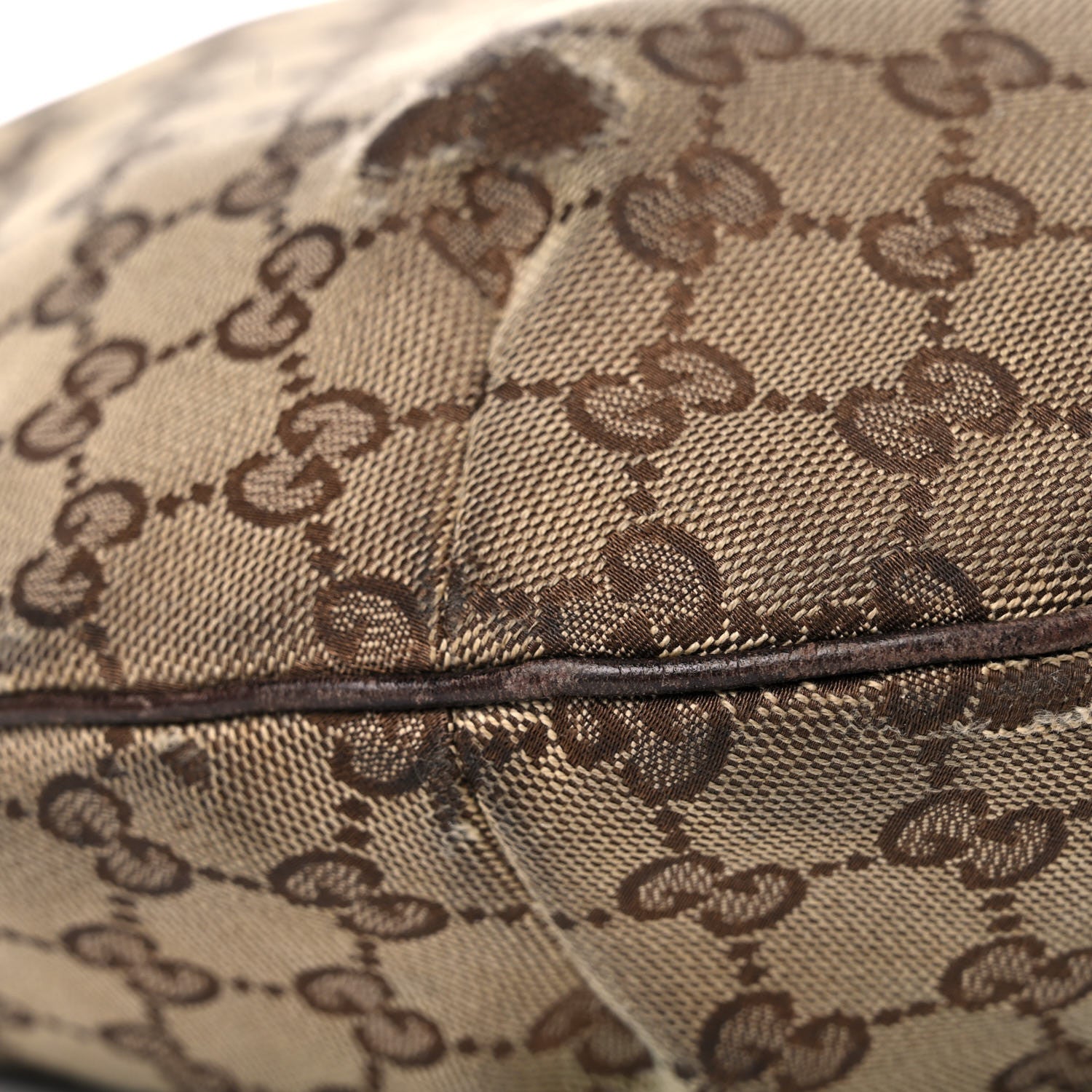 Gucci Monogram Hobo Dark Brown 5 of 32