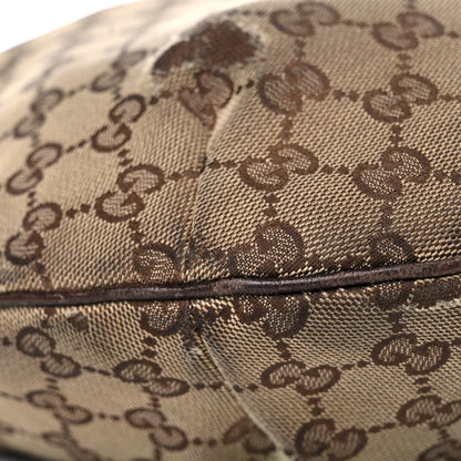 Gucci Monogram Hobo Dark Brown 5 of 32