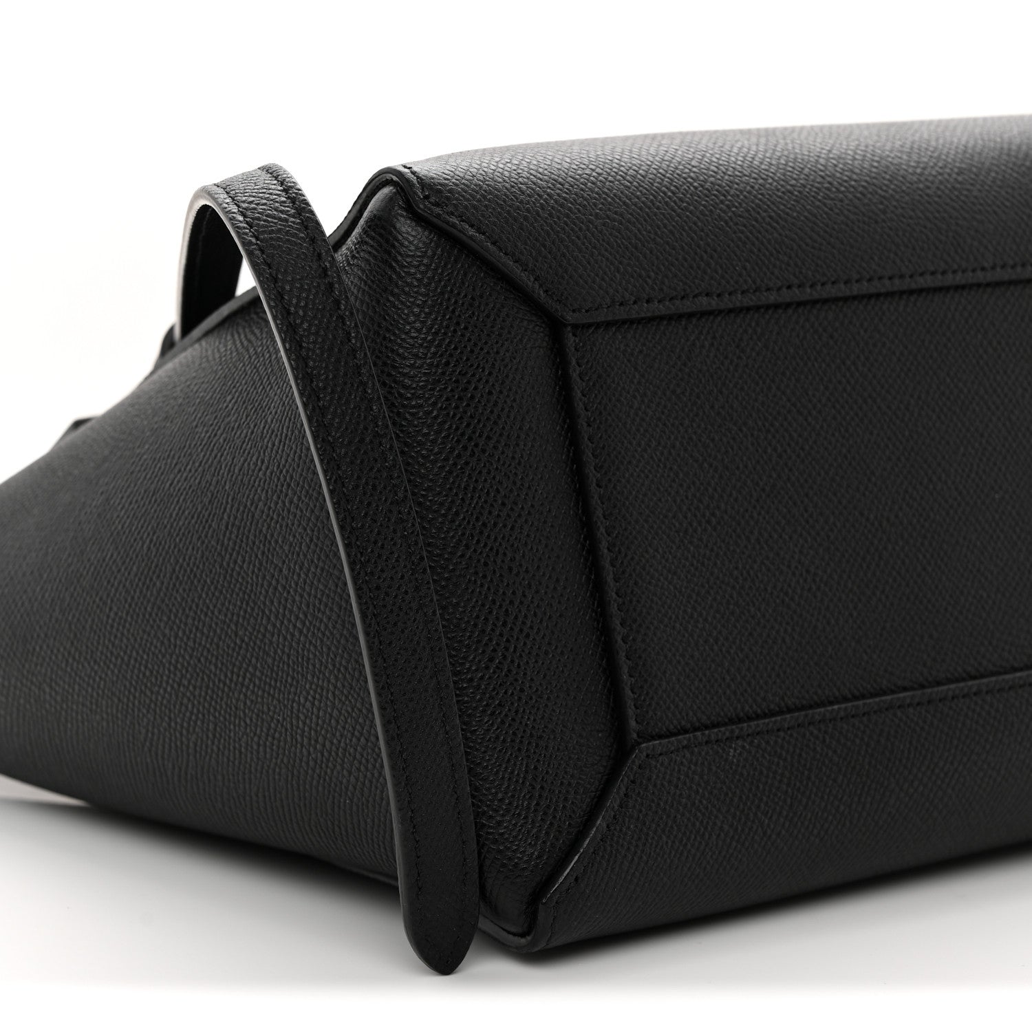 Celine Grained Calfskin Micro Belt Bag Black 9 of 10