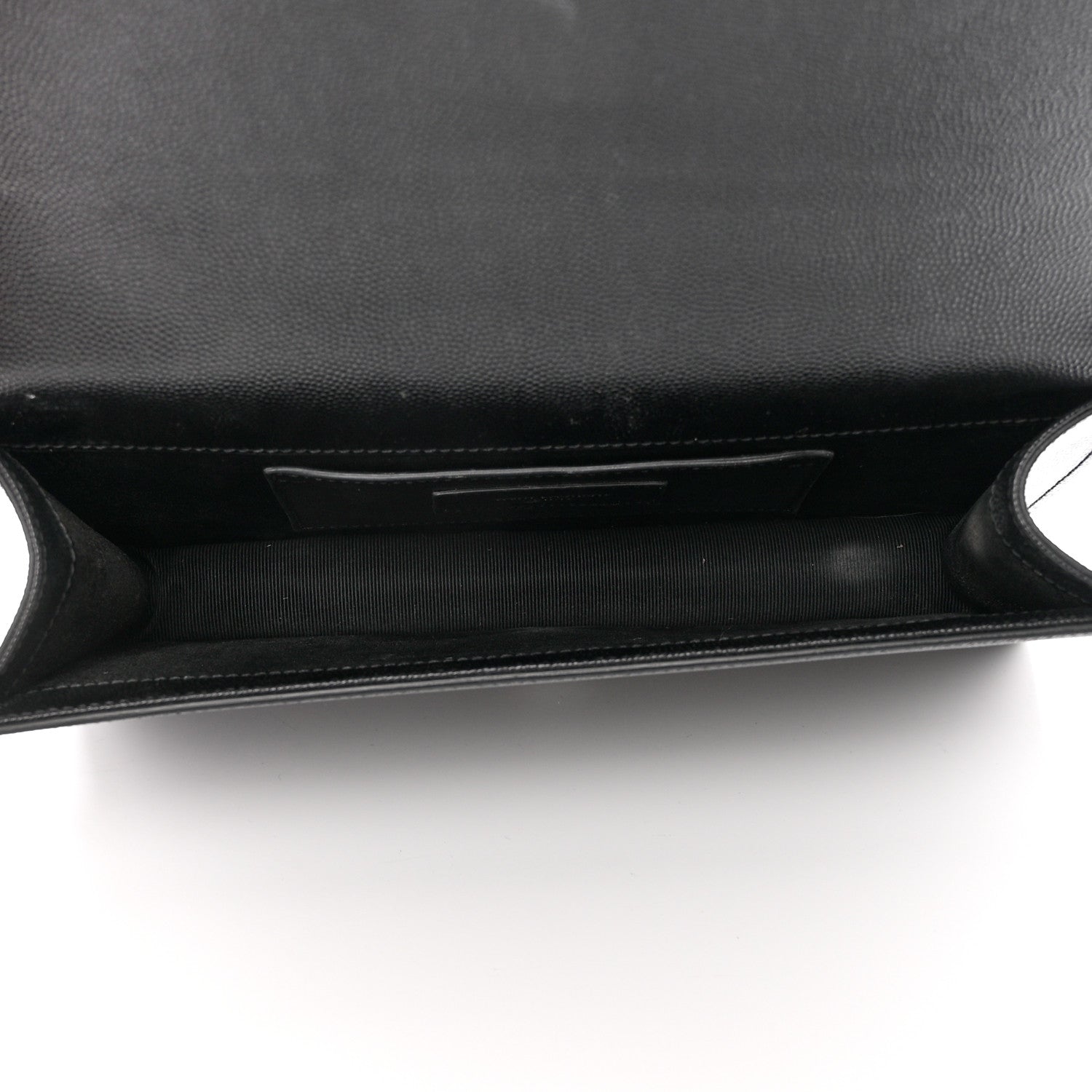 Saint Laurent Grain De Poudre Classic Monogram Kate Clutch Black 5 of 11