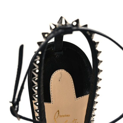 Christian Louboutin Nappa So Me 100 Sandals 39.5 Black 9 of 14