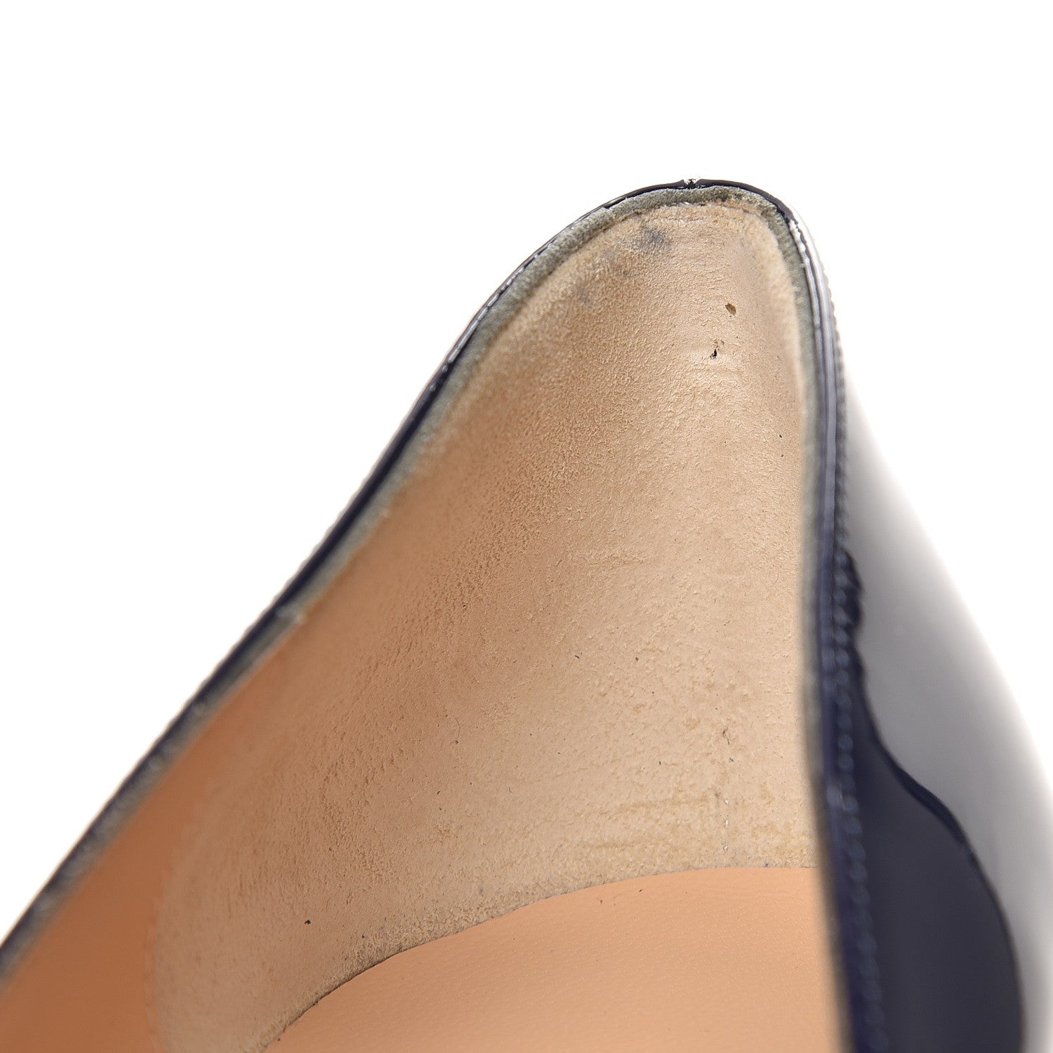 Christian Louboutin Patent Pigalle Follies 100 Pumps 40 China Blue 9 of 10