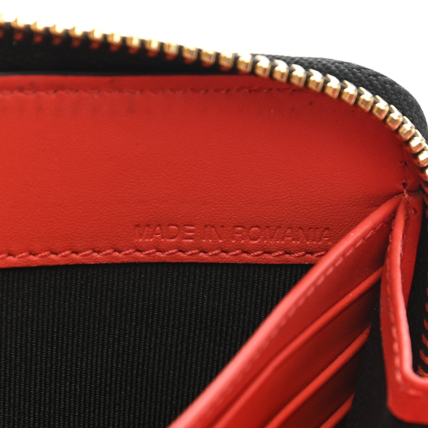 Burberry Calfskin Print Zip Around Wallet Multicolor 8 of 9