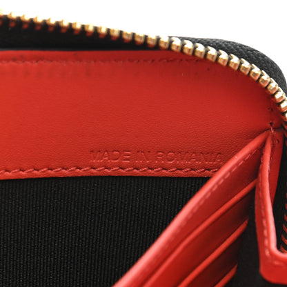 Burberry Calfskin Print Zip Around Wallet Multicolor 8 of 9