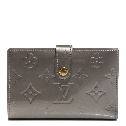 Louis Vuitton Vernis French Purse Wallet Gris Art Deco 1 of 7
