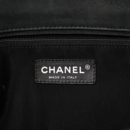 Chanel Iridescent Calfskin Large Chic Quilt Flap Black 6 of 11