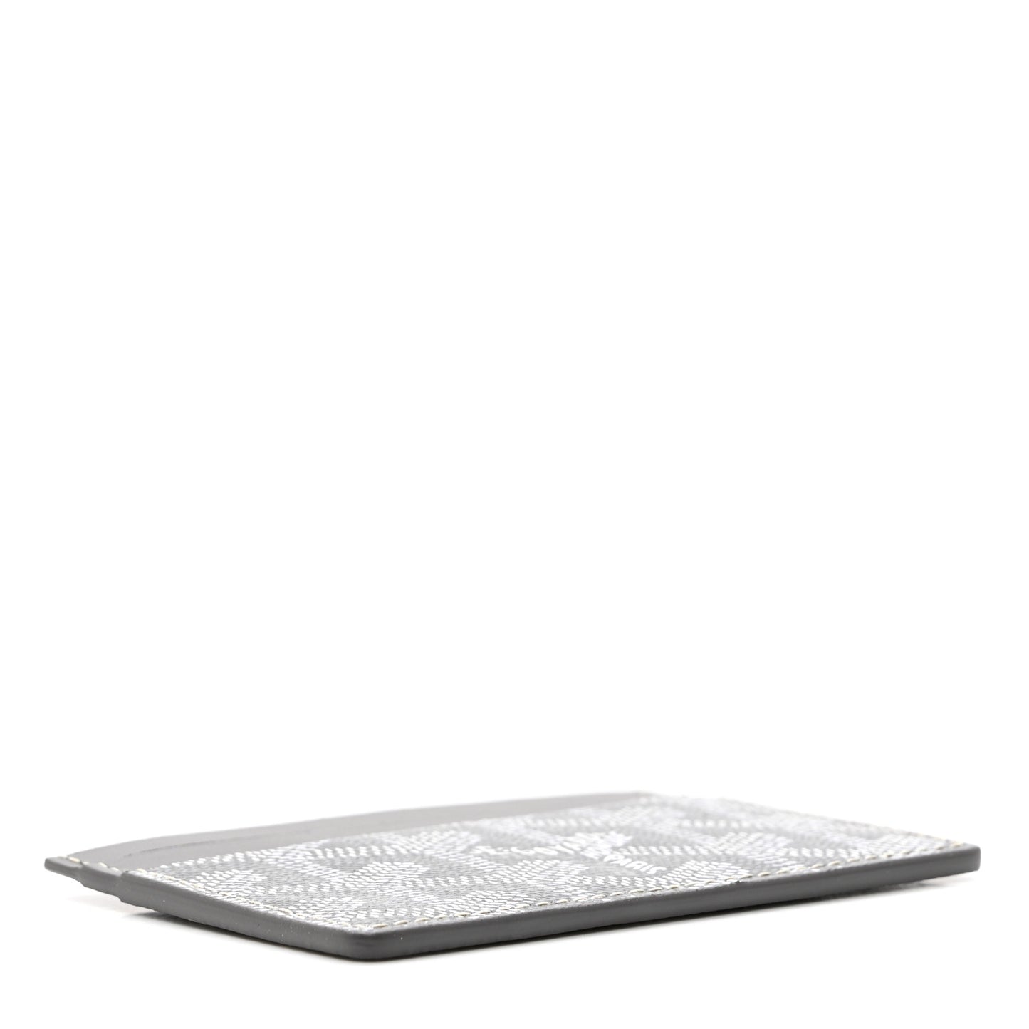 Goyardine Saint Sulpice Card Holder Grey