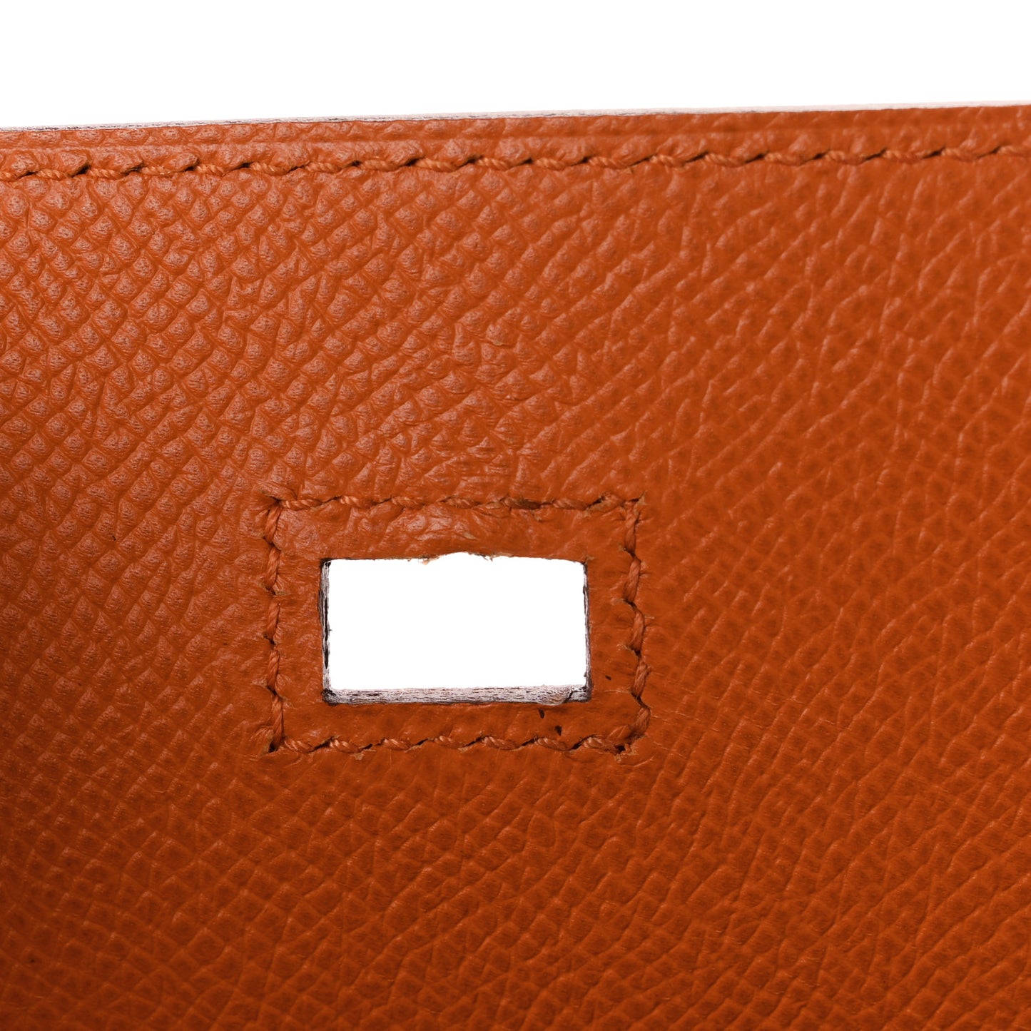 Epsom Birkin 35 Orange