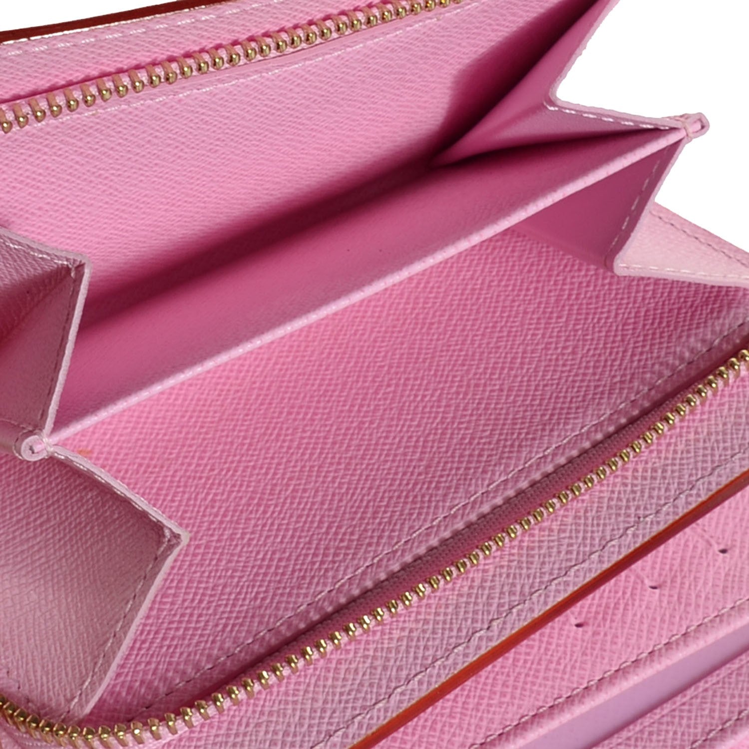 Louis Vuitton Monogram Multicolor Joey Wallet White Litchi 6 of 8