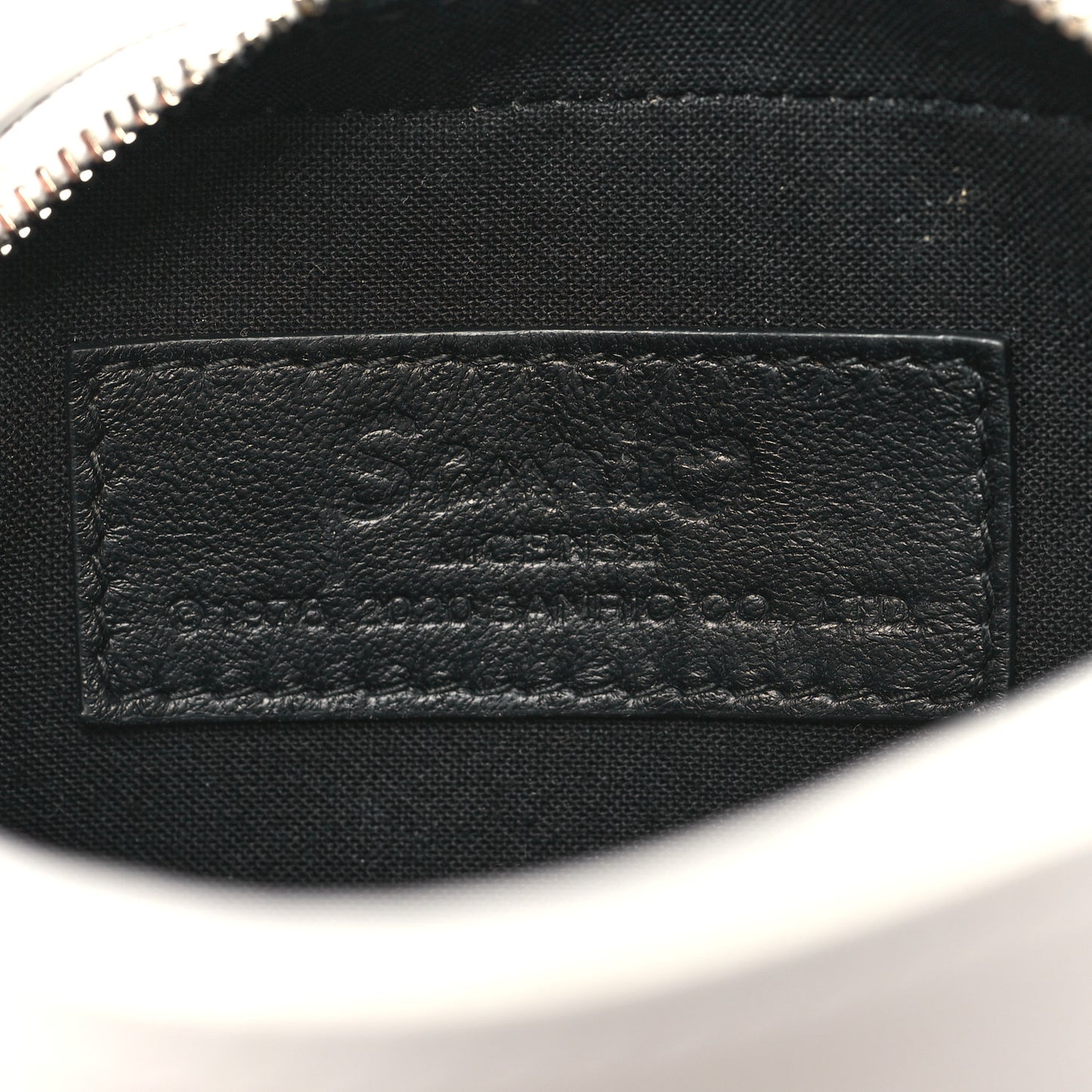 Calfskin Hello Kitty Camera Bag XS Optic White