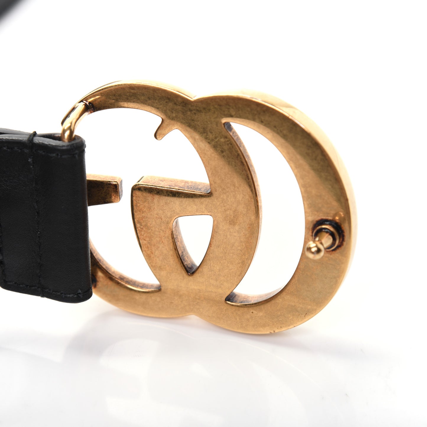 Calfskin Double G 40mm Belt 85 34 Black