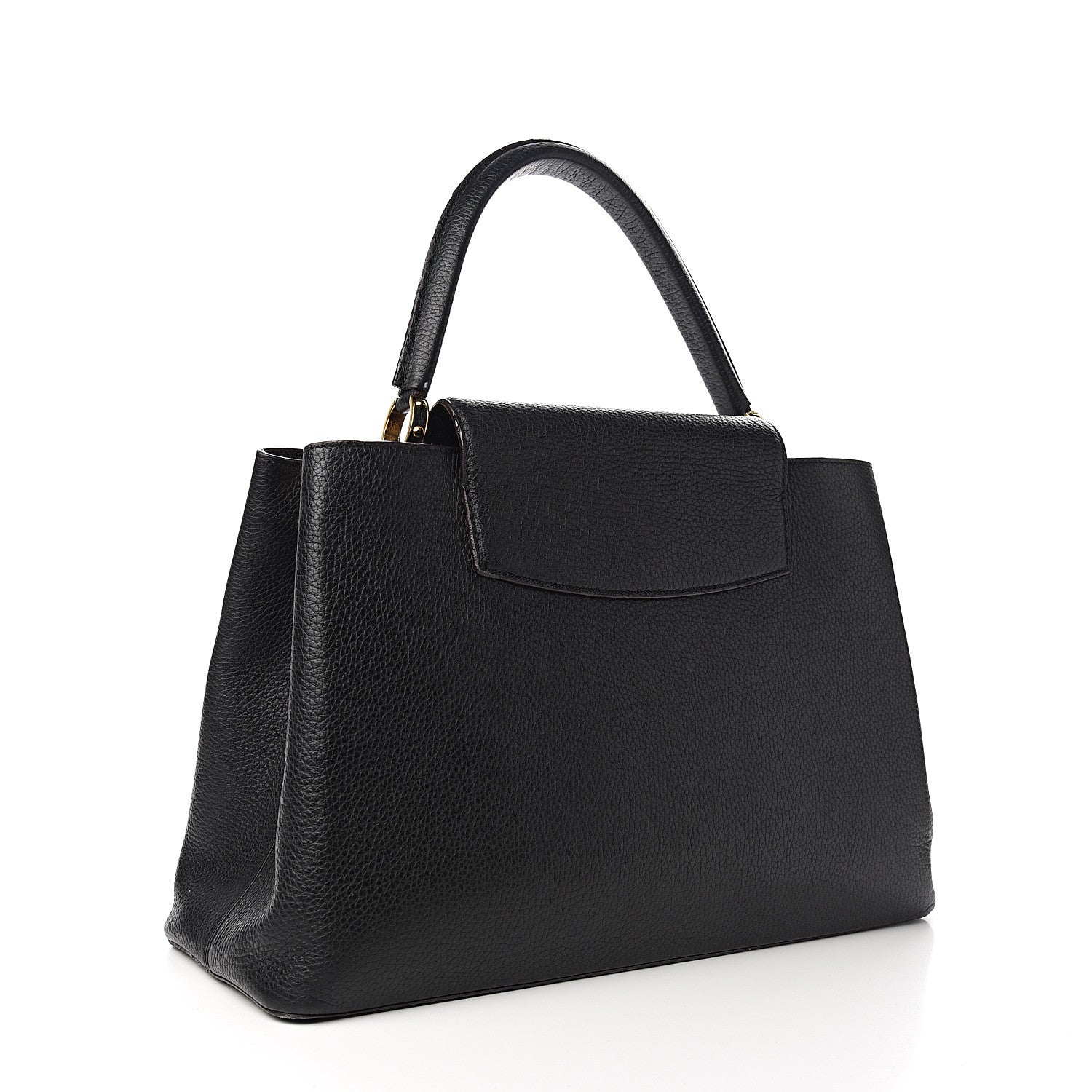 Louis Vuitton Taurillon Capucines GM Black 2 of 12