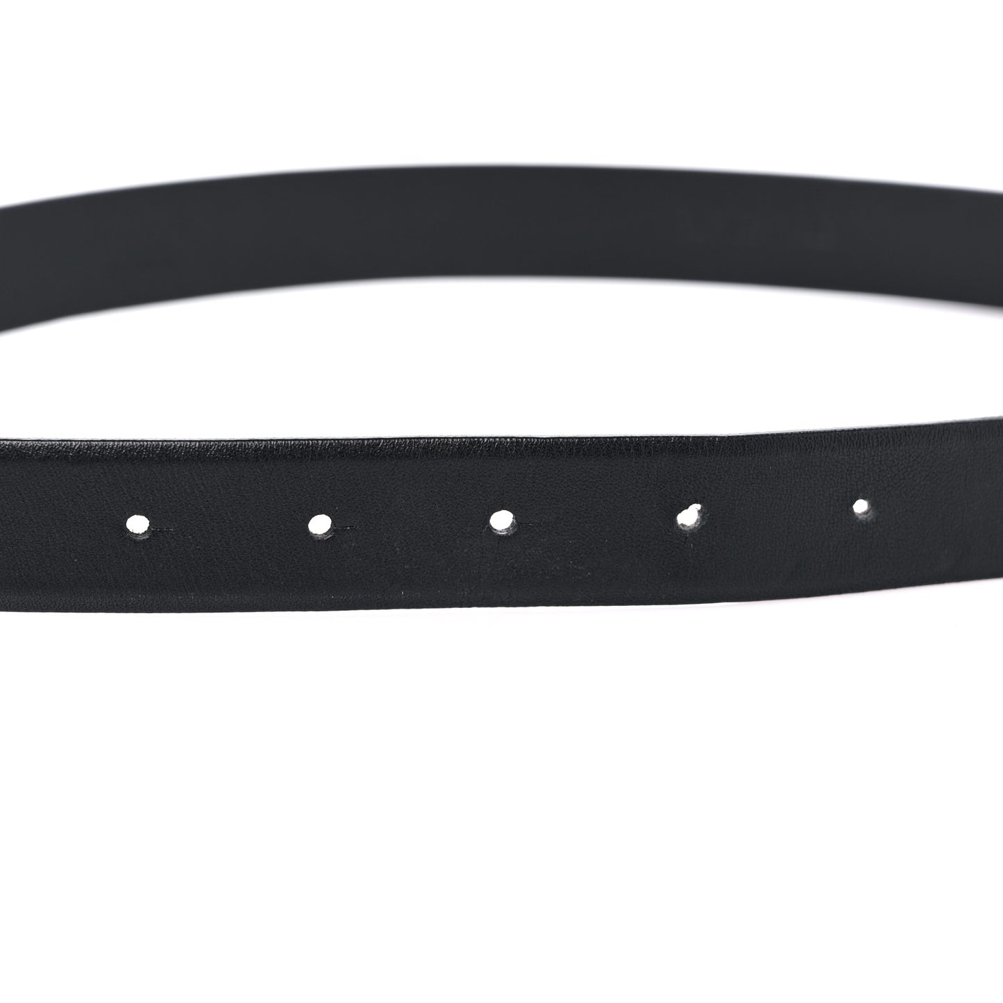 Calfskin Quilted CC Belt 85 34 Black