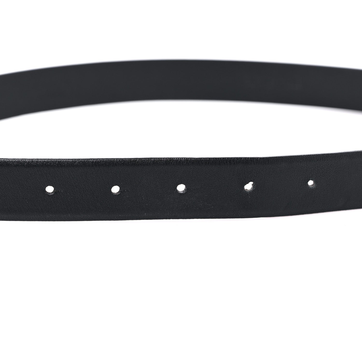 Chanel Calfskin Quilted CC Belt 85 34 Black 6 of 6
