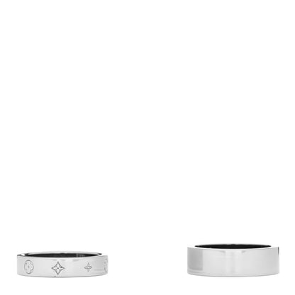 Louis Vuitton Monogram You and Me Set of 2 Rings L Silver 2 of 4