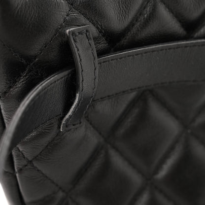 Chanel Calfskin Quilted Waist Belt Bag Black 11 of 15