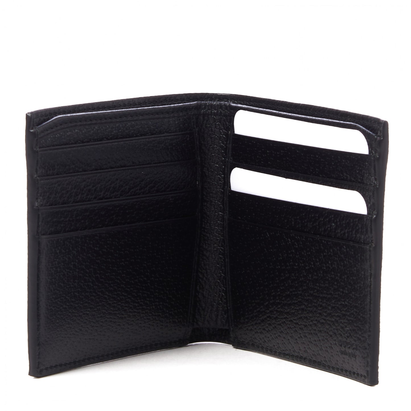 GG Supreme Monogram Psychedelic Bi-Fold Wallet Black Multicolor