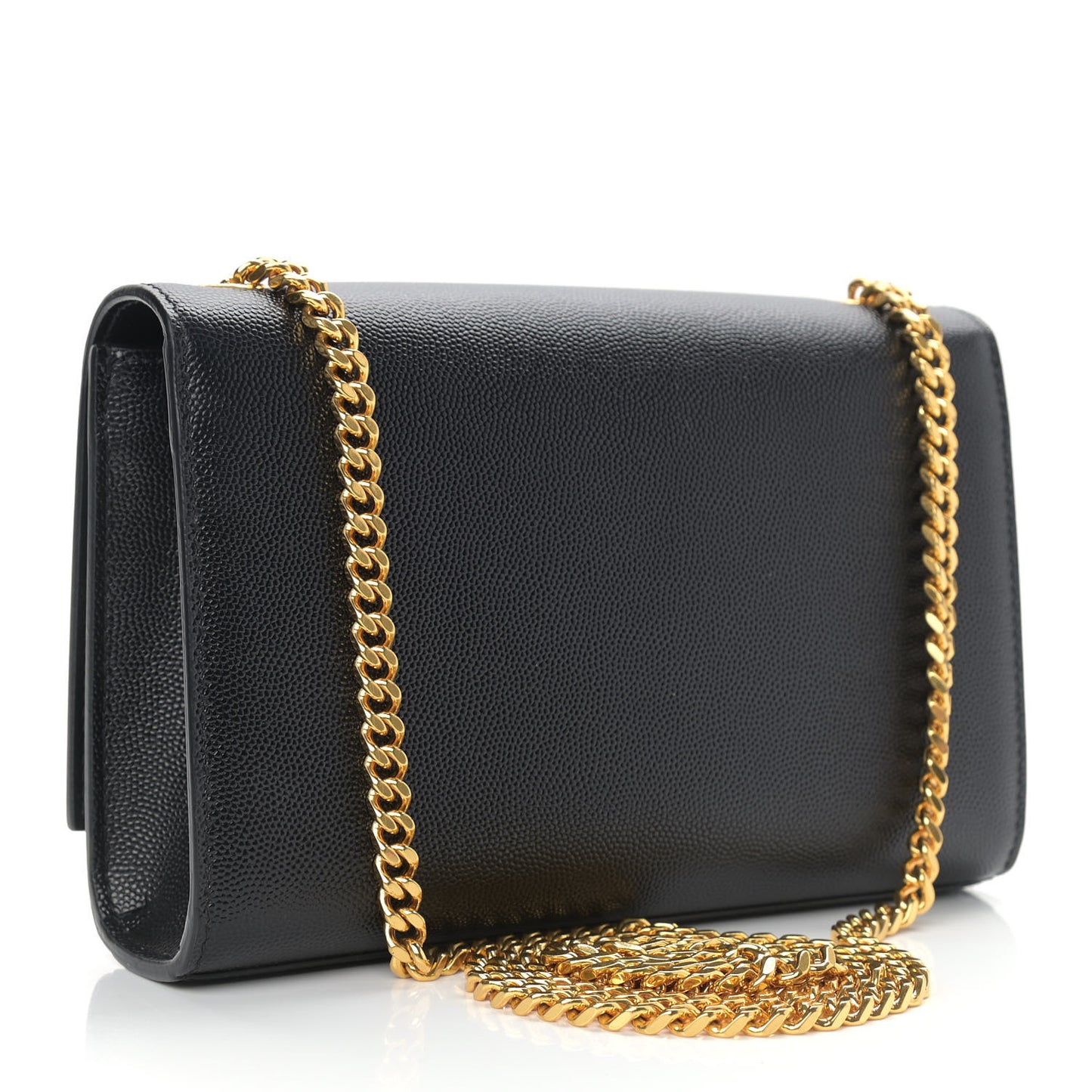 Grain De Poudre Small Monogram Kate Satchel Black