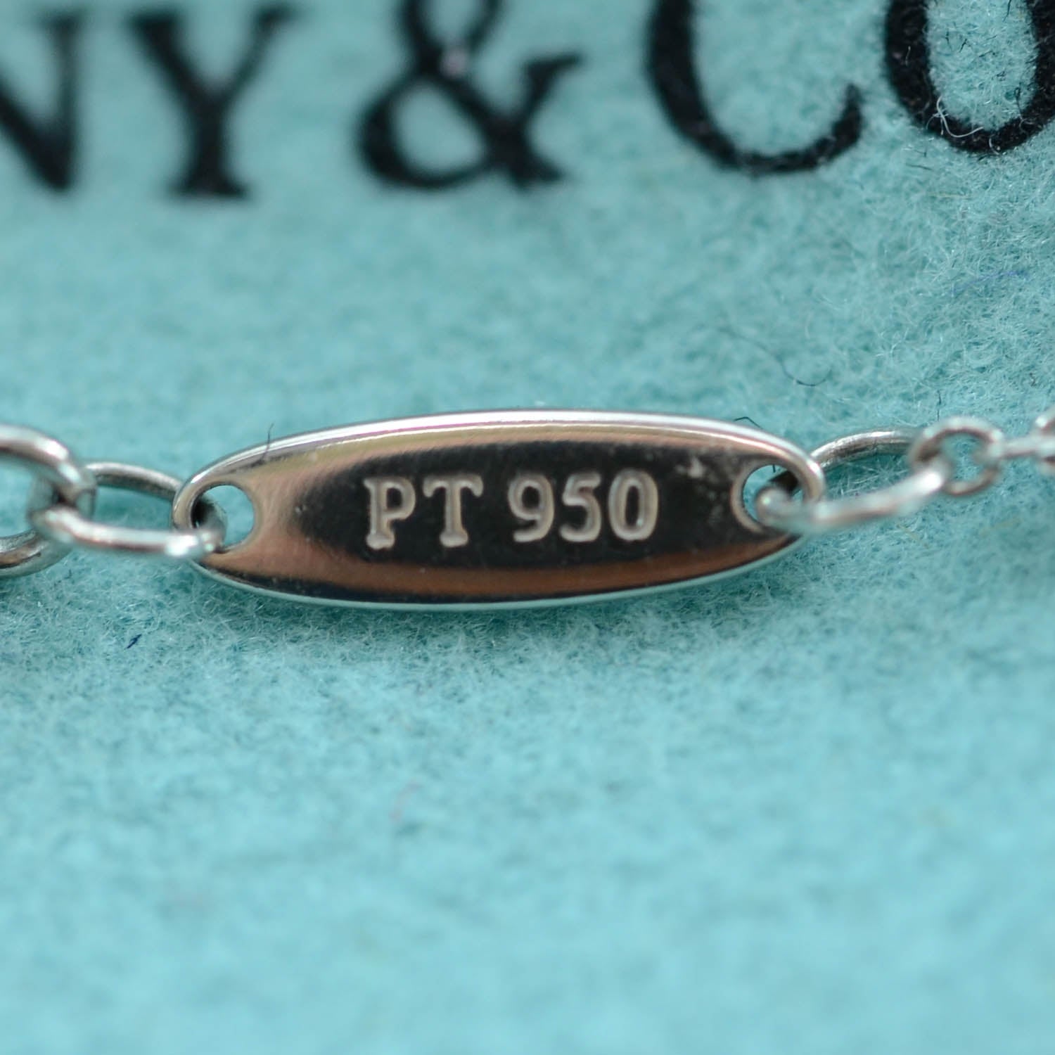 Tiffany Platinum Diamond .20ct Elsa Peretti Diamonds by the Yard Lariat Necklace 10 of 13