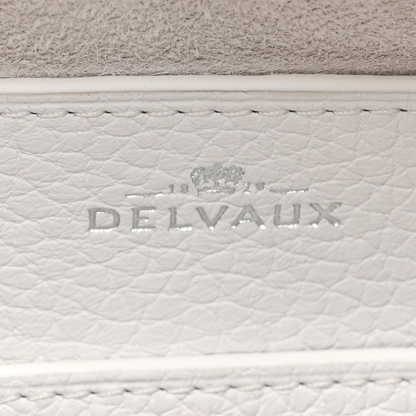 Taurillon Soft Embroidered Mini Cool Box Satchel White Multicolor