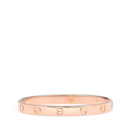 Cartier 18K Pink Gold LOVE Bracelet 16 3 of 5