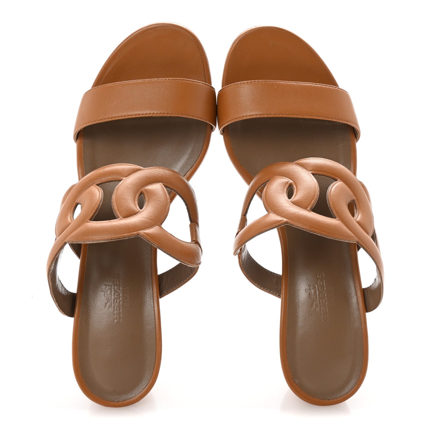 Nappa Bikini Sandals 38.5 Gold