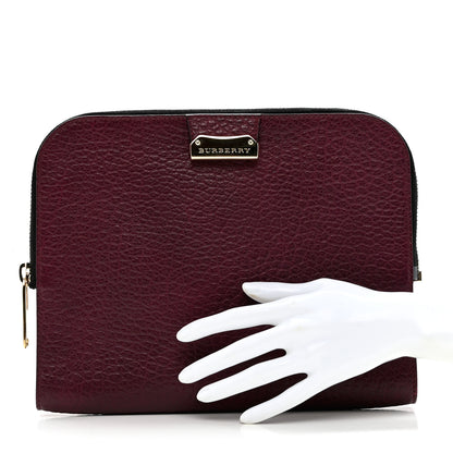 Burberry Heritage Grain Pouch Red 2 of 7