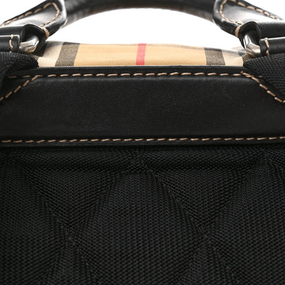 Burberry Nylon Vintage Check Medium Rucksack Backpack Antique Yellow 13 of 13